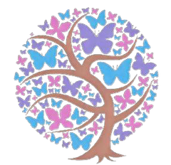 Pauline's Peaceful Pathways Logo