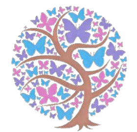 Pauline's Peaceful Pathways logo